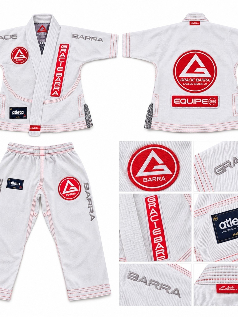 Y1 Gracie Barra Gi Atleta Edition